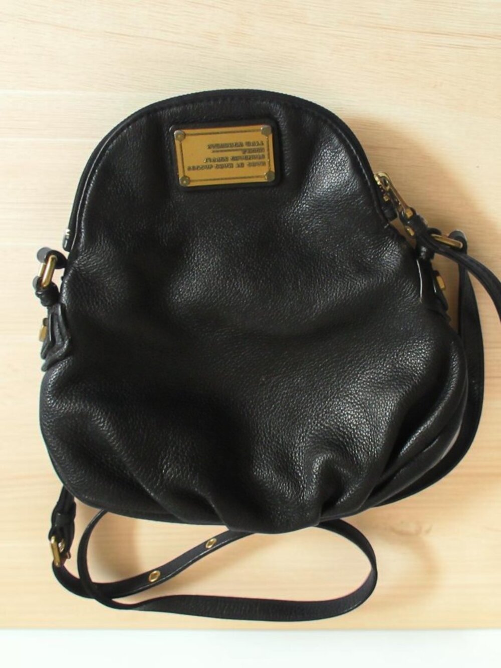 Marc by MARC JACOBS Classic Q Percy Small Blacky Leather Crossbody Bag, VGC - Picture 12 of 16